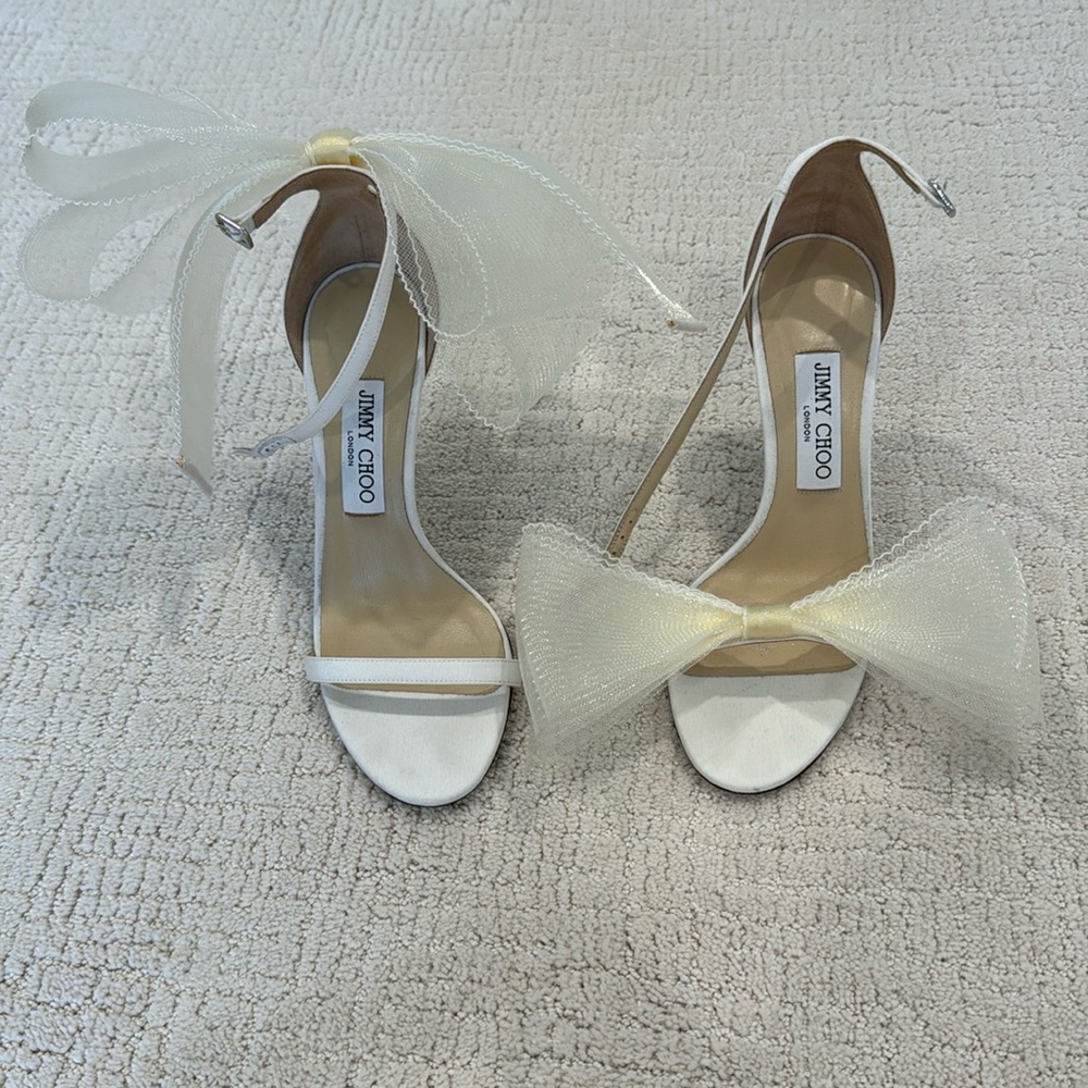 Jimmy choo bow shoes